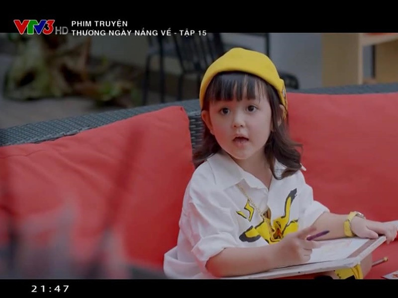 Vẻ ngoài đáng yêu của An Nhiên trong phim "Thương ngày nắng về".