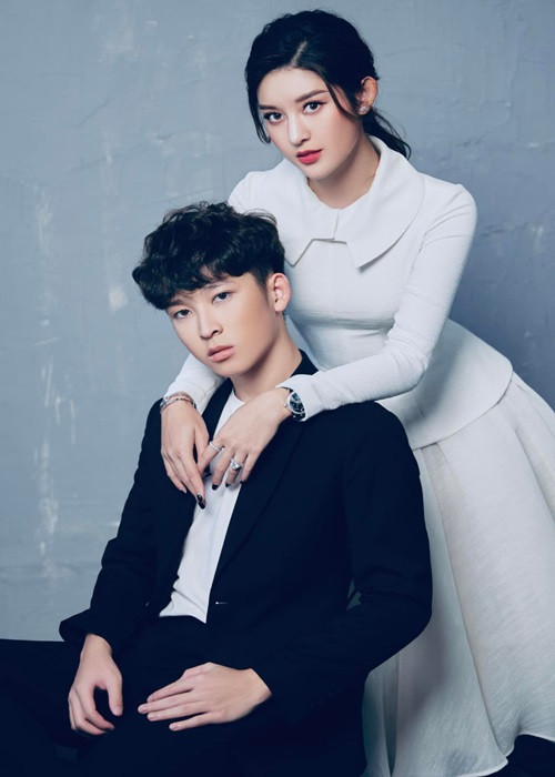 Khi Huyền My đoạt danh hiệu á hậu 1 cuộc thi Hoa hậu Việt Nam 2014, Việt Anh vẫn còn là cậu nhóc mũm mĩm. Hiện tại, cậu bạn có ngoại hình hot boy.