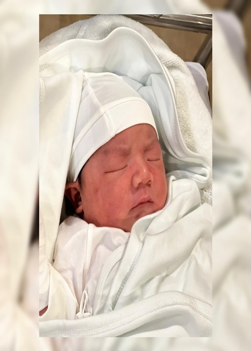 Mới đây, Trà My khoe diện mạo con thứ hai.