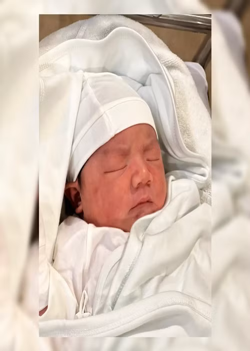 Mới đây, Trà My khoe diện mạo con thứ hai.