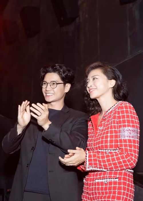 Gần đây, ông xã của Ngô Thanh Vân liên tục kêu gọi khán giả xem phim mới của vợ. Ảnh: FBNV