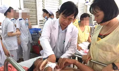 Dien giat nga gay co, nguoi dan ong ngheo nguy kich