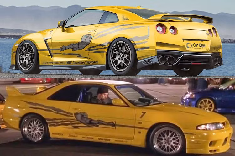 Một mẫu xe của nhân vật phụ Leon trong phần 1 nhưng đã được nhiều fan nhớ đến là chiếc Nissan Skyline R33 GT-R màu vàng. Do được nhập "lậu" vào Mỹ, hiện chiếc xe trong phim đã bị tịch thu và tiêu hủy. Tuy nhiên kể từ thế hệ R35 GT-R, dòng xe này đã chính thức được bán tại Mỹ và cũng đã cùng Brian xuất hiện trong phần 6 và 7 của loạt phim.