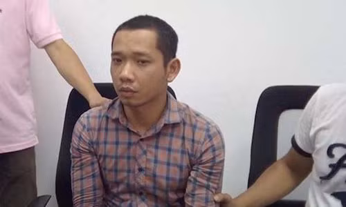 Khoi to bi can cuop ngan hang Vietcombank o Tra Vinh