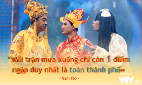 Cảnh báo Táo Môi trường về tình trạng ngập lụt ở thành phố lớn sau mỗi trận mưa.