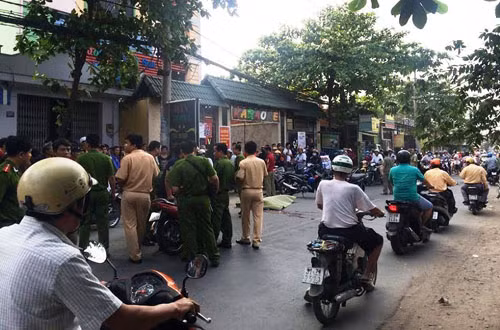 Hiện trường vụ tai nạn chết người sau cuộc vật lộn giữa 2 ông già