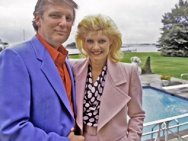 Năm 1992, ông Donald Trump chia tay Ivana Trump. Bà được hưởng căn biệt thự 25 triệu USD cùng nhiều tài sản khác. Ảnh: News.