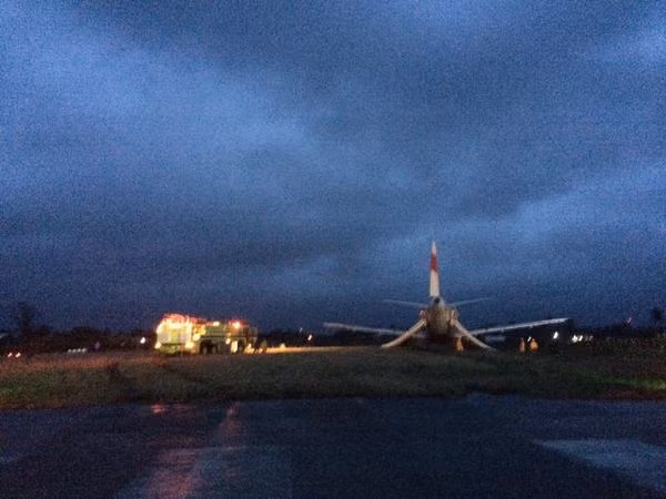 Hiện trường xảy ra sự cố.