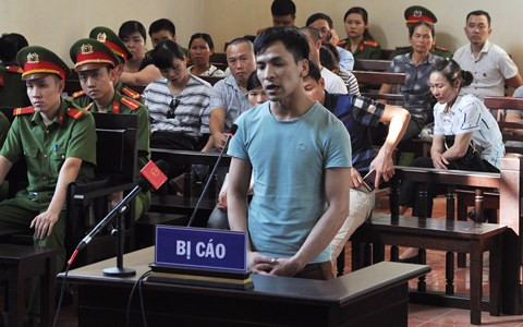 Bị cáo Bùi Mạnh Quốc.