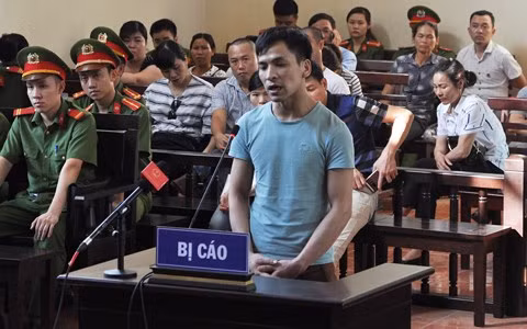 Bị cáo Bùi Mạnh Quốc.