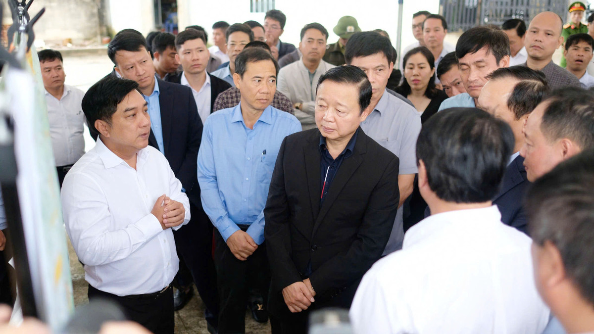 Phó thủ tướng Trần Hồng Hà làm việc với tỉnh Lâm Đồng Pho thu tuong Tran Hong Ha lam viec voi tinh Lam Dong