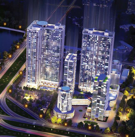 "Vì bên tôi cứ theo lối tư duy là phải lấp đầy không gian thì mới phải nghiệm thu PCCC nên đành ra cứ đợi và chưa nghiệm thu. Vừa qua phòng Cảnh sát PCCC cũng vào kiểm tra và bên tôi cũng bị phạt, có biên bản cả. Bên tôi đã cam kết cuối tháng 6 sẽ thực hiện nghiệm thu hoàn chỉnh...", ông Ước xác nhận. Ảnh: chungcuthanglongnumberone.com.vn.