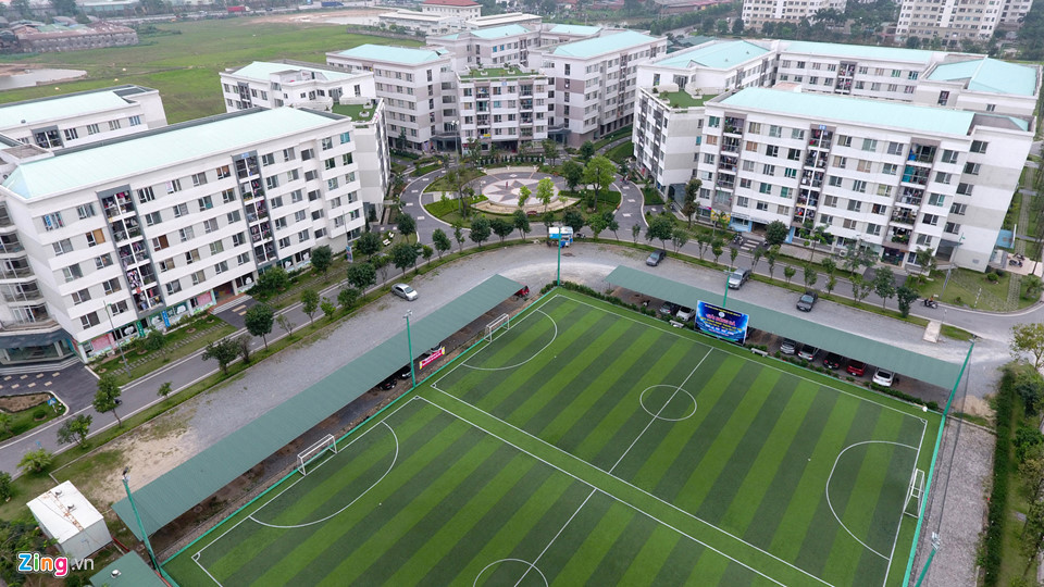 Năm 2015, các dự án nhà ở cho người có thu nhập thấp và nhà ở xã hội với 23 tòa chung cư gồm 3.162 căn hộ này được đưa vào hoạt động. Ảnh: Zing.