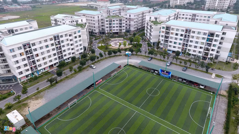 Năm 2015, các dự án nhà ở cho người có thu nhập thấp và nhà ở xã hội với 23 tòa chung cư gồm 3.162 căn hộ này được đưa vào hoạt động. Ảnh: Zing.