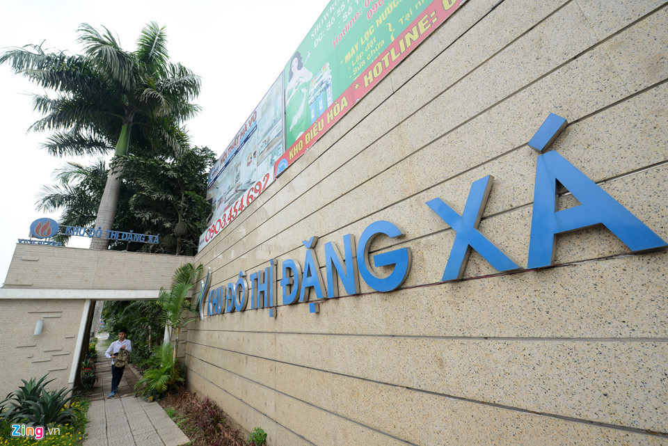 Mặc dù nằm trong danh sách các công trình vi phạm về PCCC thế nhưng KĐT Đặng Xá của "ông lớn" bất động sản Viglacera này lại từng "ẵm" Giải thưởng Quốc gia Bất động sản Việt Nam 2018 ở hạng mục giải thưởng "Nhà ở xã hội tốt nhất" tại Việt Nam. Ảnh: Zing.