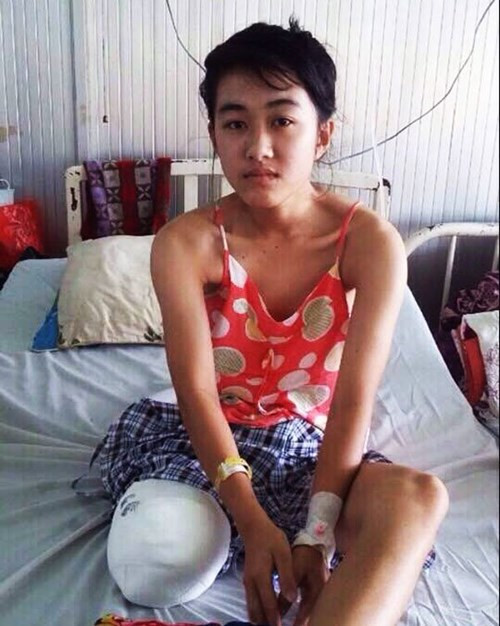 Nu sinh lop 10 bi cua chan: Ai da lay di uoc mo cua em?