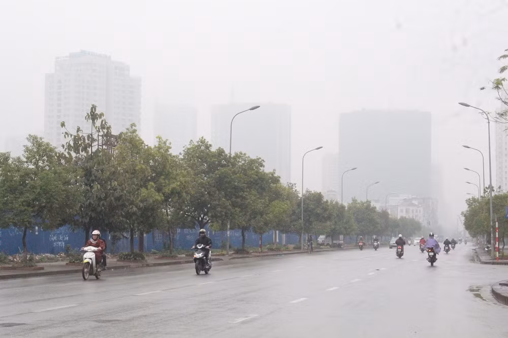 Khu vực nhìn sang đường Trần Duy Hưng...