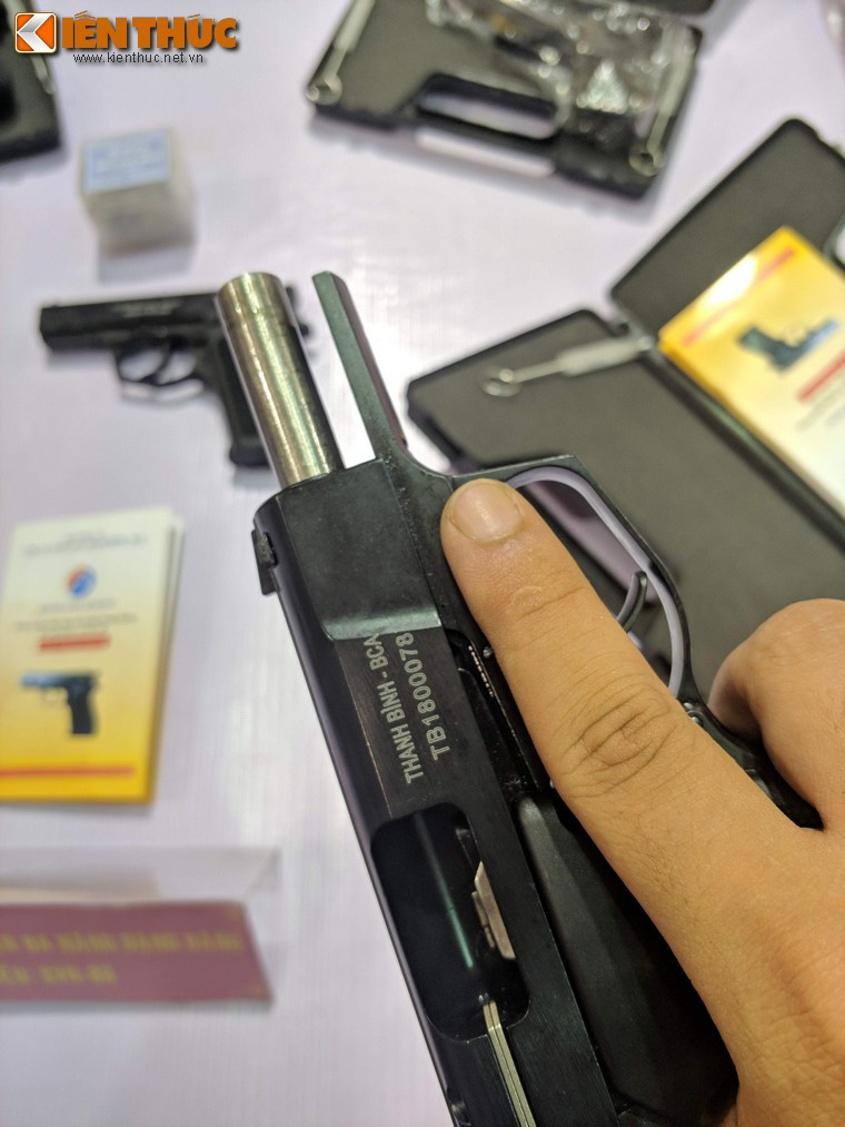 Về cơ bản, khẩu SVN-88 có cấu tạo không khác gì một khẩu súng ngắn bắn đạn thường nên sẽ có khả năng uy hiếp tội phạm khá cao.