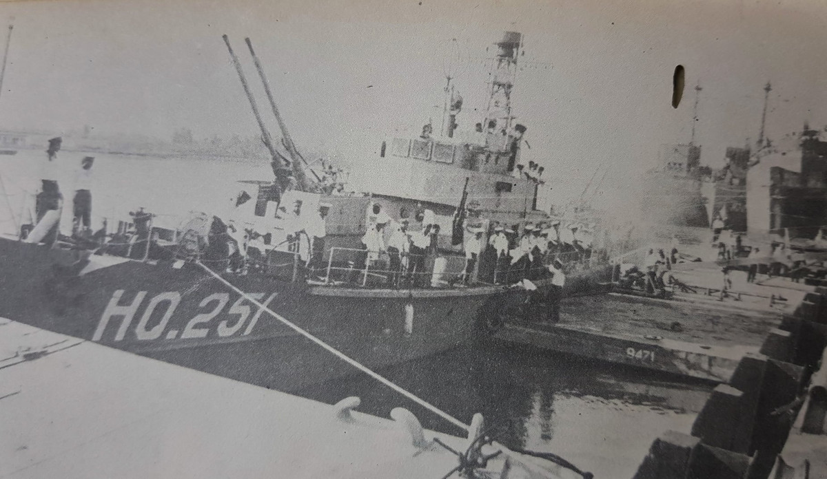 Trên tàu HQ 251 hay ngày nay đã đổi tên là Tàu 251 có một loại hoả lực cực kỳ nguy hiểm đó là hệ thống pháo Type 66/76. Nguồn ảnh: TL.