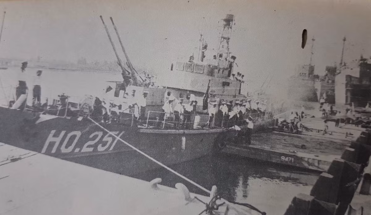 Trên tàu HQ 251 hay ngày nay đã đổi tên là Tàu 251 có một loại hoả lực cực kỳ nguy hiểm đó là hệ thống pháo Type 66/76. Nguồn ảnh: TL.