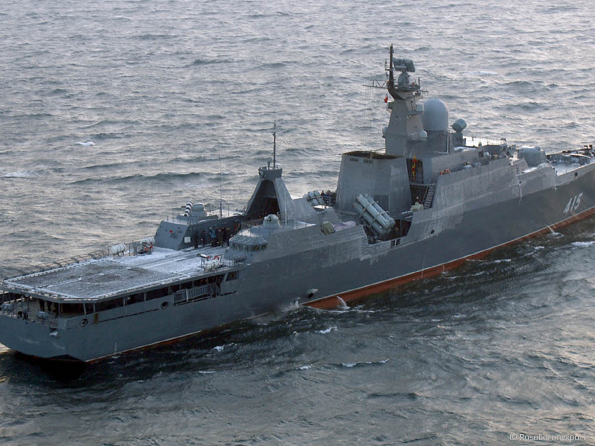 Tuy tầm hoạt động được tăng thêm, nhưng so với các phiên bản cũ, tốc độ tối đa của khinh hạm Gepard 5.1 lại bị giảm đi khi tối đa giờ chỉ còn 23 hải lý giờ tương đương với khoảng 43 km/h. Nguồn ảnh: Sk-akbars.