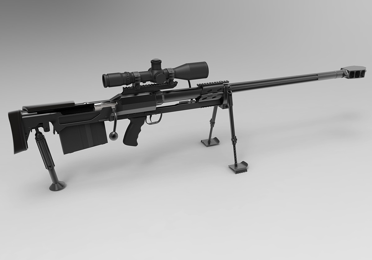 Khẩu súng bắn tỉa này sử dụng cỡ đạn 12,7x99mm chuẩn NATO. Đây là cỡ đạn đã được đưa vào sử dụng trong quân đội nhiều nước trên thế giới từ năm 1921, tới nay vẫn được sử dụng cực kỳ rộng rãi trong các quốc gia phương Tây.