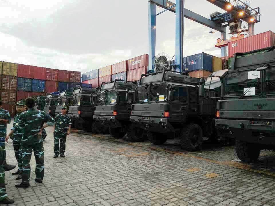 Một năm sau vào tháng 7/2016, những tổ hợp tên lửa phòng không SPYDER đầu tiên được Israel chuyển giao cho phía Việt Nam. Nguồn ảnh: Flickr.