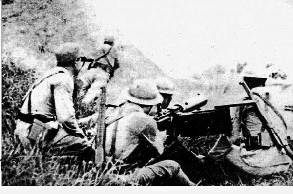 Phía Nhật Bản với hậu cần tốt, trang bị hiệu quả, chiến thuật tác chiến hợp lý chỉ có thương vong khoảng 31.000 lính và bị thương khoảng 100.000 quân. Nguồn ảnh: QQ.