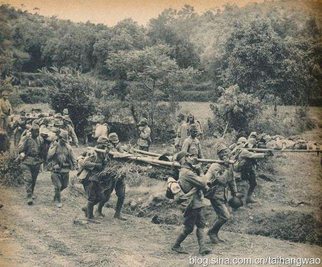 Sau thời gian tham chiến dài kỷ lục, Trung Quốc chịu tổn thất nặng nề và buộc phải rút hết khỏi Vũ Hán. Thương vong của Trung Quốc vào khoảng 1,6 triệu quân trong đó có khoảng 650.000 lính thiệt mạng tại chỗ. Nguồn ảnh: QQ.