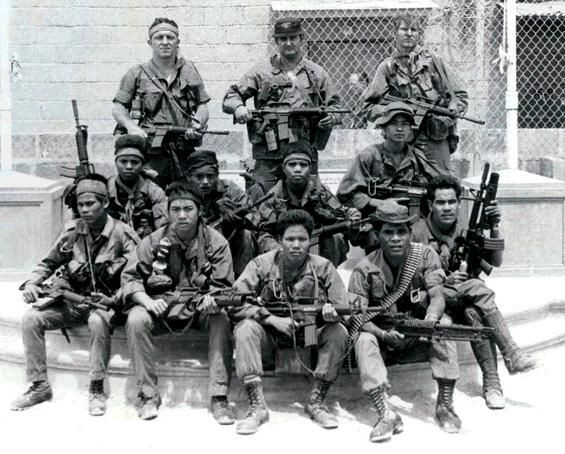 Điều này khiến cho các toán đặc nhiệm "săn người" của Mỹ hoạt động kém hiệu quả, không thể phát huy được ưu thế về hoả lực khi mà chưa kịp gọi phi pháo tấn công đã bị tiêu diệt. Nguồn ảnh: Pinterest.