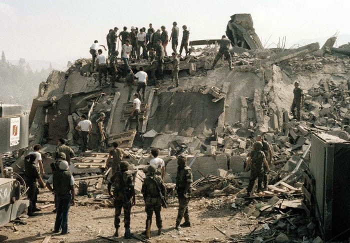 Đây được coi là ngày đẫm máu nhất với lính Mỹ khi chỉ trong vòng 24 tiếng đã có hơn 200 lính Mỹ thiệt mạng - tương đương với số lính Mỹ thiệt mạng trong trận đánh Mậu Thân năm 1968 ở Việt Nam. Nguồn ảnh: BI.