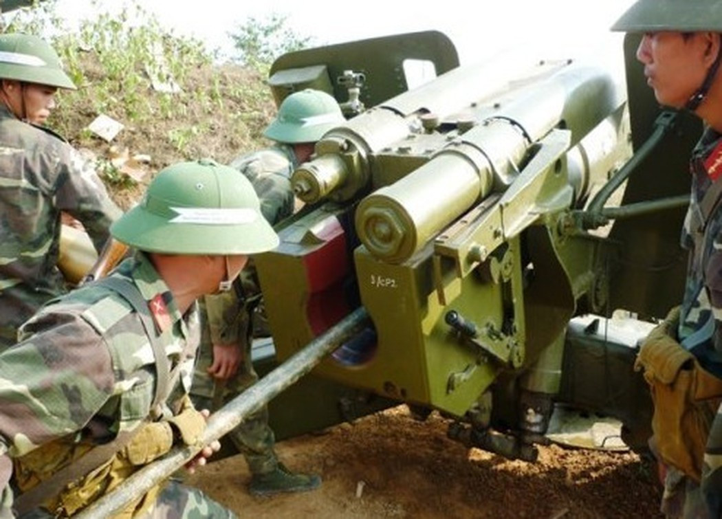 Một ưu điểm của dã pháo M-46 đó là nó có tốc độ bắn cực nhanh, tối đa có thể lên tới 8 viên mỗi phút, thông thường 6 viên và với kíp chiến đấu được đào tạo cơ bản nhất, tốc độ bắn cũng dễ dàng đạt 5 viên mỗi phút. Nguồn ảnh: TL.