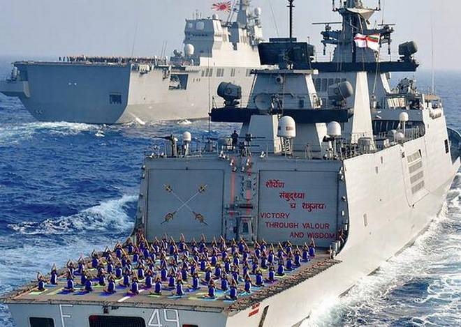 Trong khuôn khổ của chuyến thăm, Hải quân Ấn Độ sẽ chào xã giao và tiếp xúc với các lãnh đạo đại diện Chính phủ Việt Nam, mở cửa tàu Ins Sahyadri cho khách thăm qua và giao lưu thể thao. Nguồn ảnh: Pinterest.