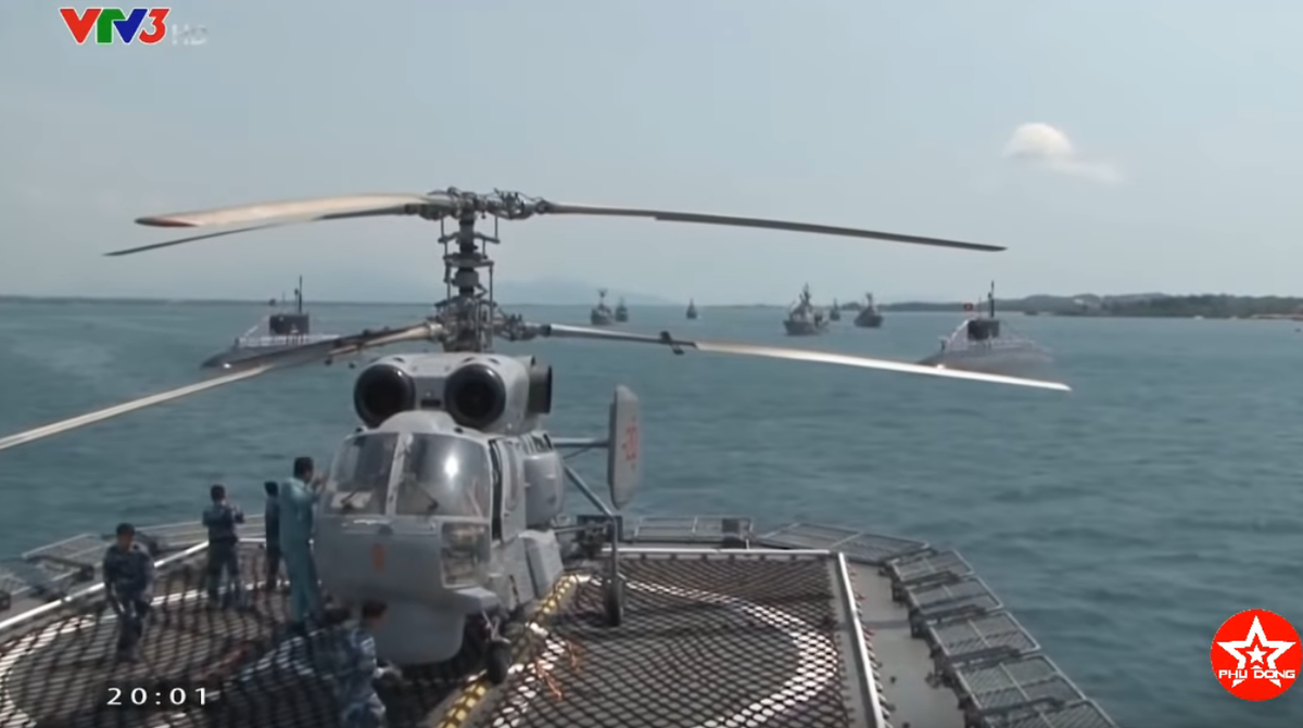 Đây là loại trực thăng có khả năng bay tần tra và chống ngầm cực kỳ hiệu quả, bắt đầu được Liên Xô nghiên cứu và phát triển từ năm 1969. Nguồn ảnh: VTV.