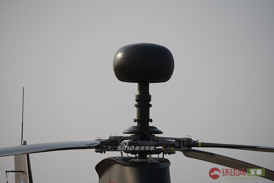 Với hệ thống radar bước sóng ngắn này, các trực thăng WZ-19 sẽ có khả năng hoạt động trong nhiều điều kiện thời tiết phức tạp có tầm nhìn thấp. Nguồn ảnh: Sina.