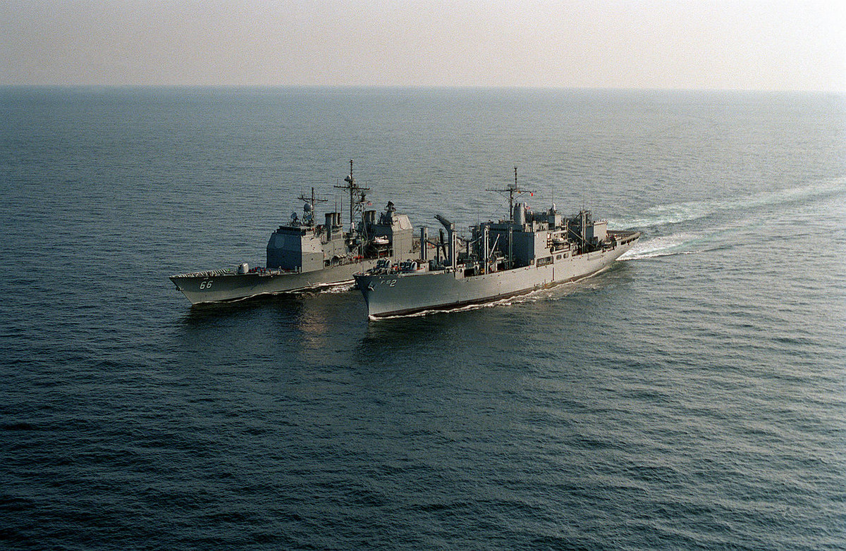 Tuần dương hạm USS Hue City được đặt theo tên trận đánh ở thành phố Huế mà quân Mỹ đối đấu với lực lượng quân giải phóng miền Nam trong chiến dịch Tết Mậu thân 1968. Nguồn ảnh: USNaval.