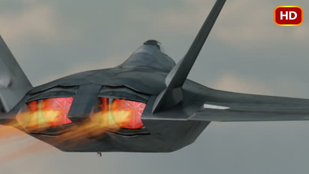 Động cơ của F-22 Raptor dù có cấu tạo trông khá phực tạp và được "nhồi" trọn vào trong thân của tiêm kích này nhằm bảo đảm được độ thống nhất của toàn bộ lớp vỏ máy bay, giúp tăng hiệu quả tàng hình nhưng lại rất dễ tháo rời và sửa chữa. Nguồn ảnh: Pinterest.