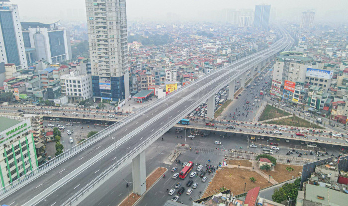 Hà Nội chính thức thông xe đường Vành đai 2 Ha Noi chinh thuc thong xe duong Vanh dai 2
