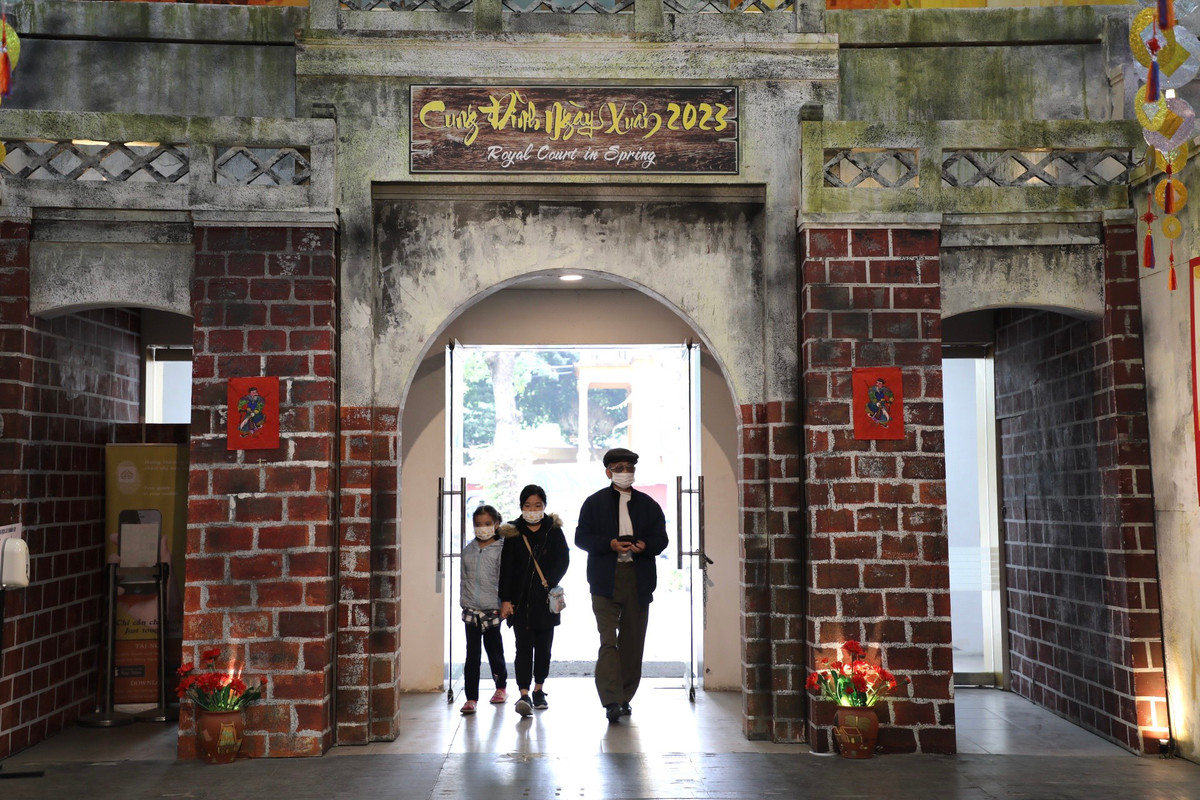 Từ ngày 14/1/2023, tại khu nhà N14 sẽ tái hiện không gian "Cung đình ngày xuân" đem đến cho công chúng nghi thức trong dịp Tết của triều Lê. 