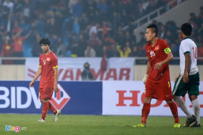 Điều này ít khi xảy ra khi Công Phượng được chơi bên cạnh Tuấn Anh và Xuân Trường.