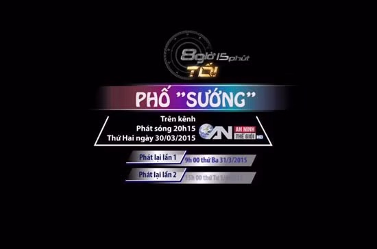 Lịch phát sóng và phát lại của chương trình.