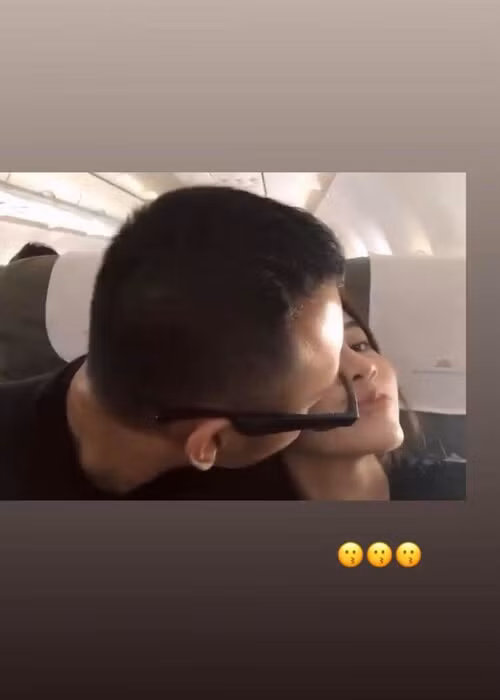 Nữ MC gặp bạn trai khi đi học chơi golf tại học viện do anh điều hành từ giữa năm 2019.