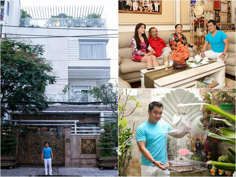 Lý Hùng đang sống ở biệt thự cùng bố mẹ. Ảnh: Thời đại plus