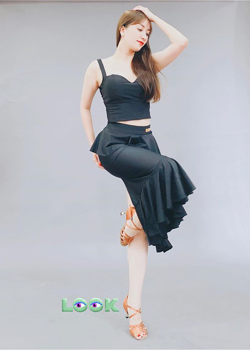 Mới đây, Khánh Thi khoe kết quả giảm cân. Cô hiện tại chỉ nặng 46 kg.