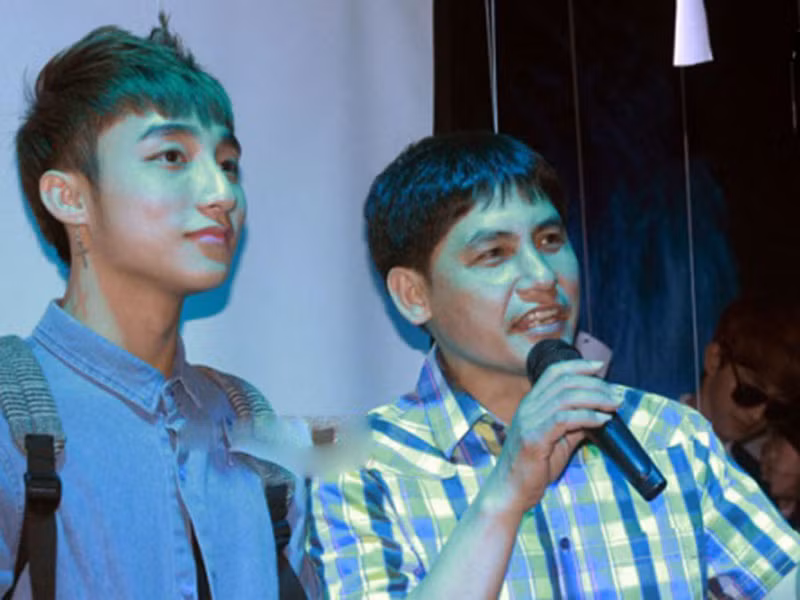 Sơn Tùng chia sẻ, anh và bố rất hợp nhau. Ảnh: Zing