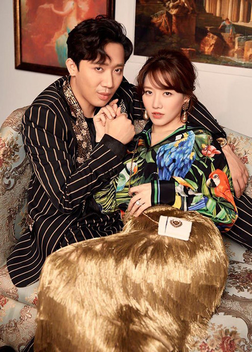 Tuy nhiên, khi cảm thấy sở thích chơi búp bê sống khiến Trấn Thành vui lên, Hari Won thoải mái đón nhận.