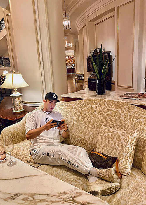 Lục Triều Vỹ khoe cuộc sống sang chảnh trước khi bị bắt giữ.