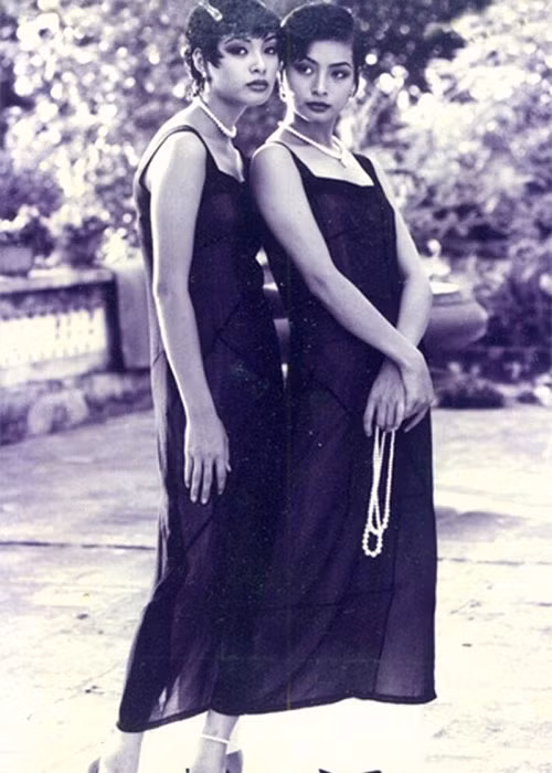 Với gương mặt ấn tượng, phong cách lạnh lùng, lại sinh đôi, Thúy Hằng - Thúy Hạnh trở thành tâm điểm trên các sàn diễn.