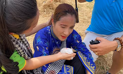 Suc khoe cua Cat Tuong ra sao sau tai nan do mau khi ghi hinh?-Hinh-2