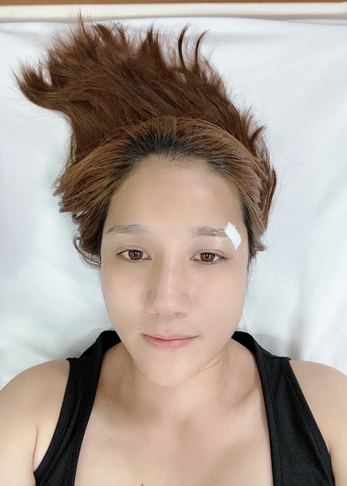 Suc khoe cua Cat Tuong ra sao sau tai nan do mau khi ghi hinh?